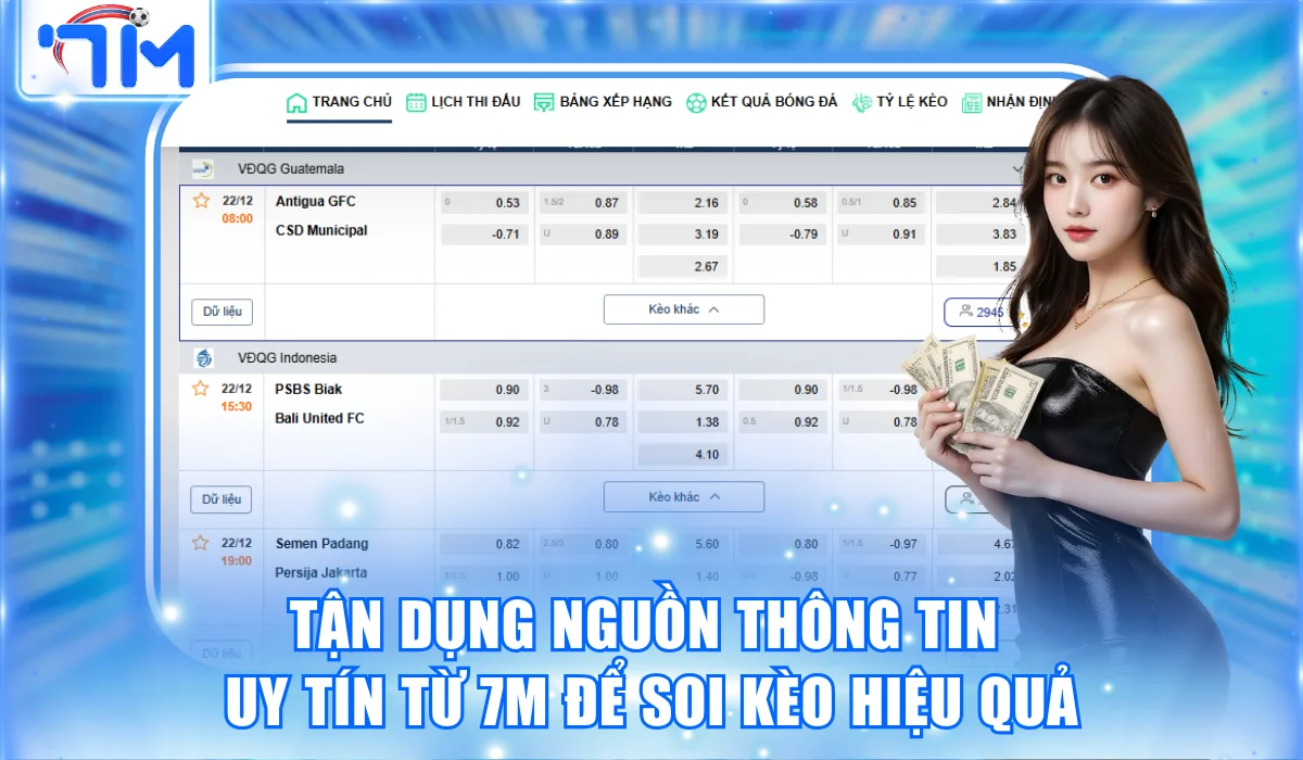 Kèo Xiên | Vé Cược Kịch Tính, Ăn Thưởng Cấp Số Nhân 3 Tận dụng nguồn thông tin uy tín từ 7M để soi kèo hiệu quả