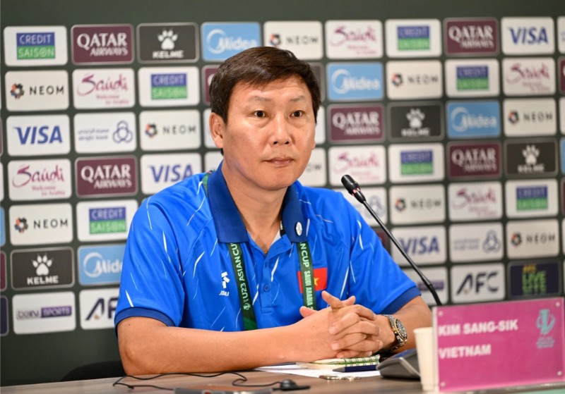 Họp báo U23 Châu Á: U23 Việt Nam quyết thắng U23 UAE 1 HLV Kim Sang Sik hết lời ca ngợi học trò