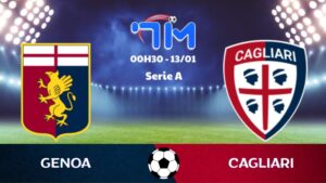Soi kèo Genoa vs Cagliari hôm nay 13/01 | Vòng 20 Serie A 4 Soi kèo Genoa vs Cagliari