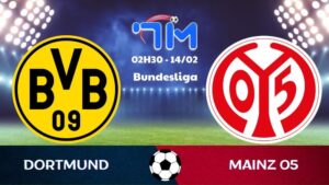 Soi kèo Dortmund vs Mainz 05 hôm nay 14/02 | Vòng 22 Bundesliga 7 Soi kèo Dortmund vs Mainz 05