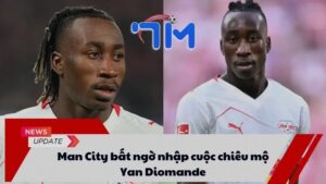 Man City bất ngờ nhập cuộc chiêu mộ Yan Diomande 9 Man City bất ngờ nhập cuộc chiêu mộ Yan Diomande